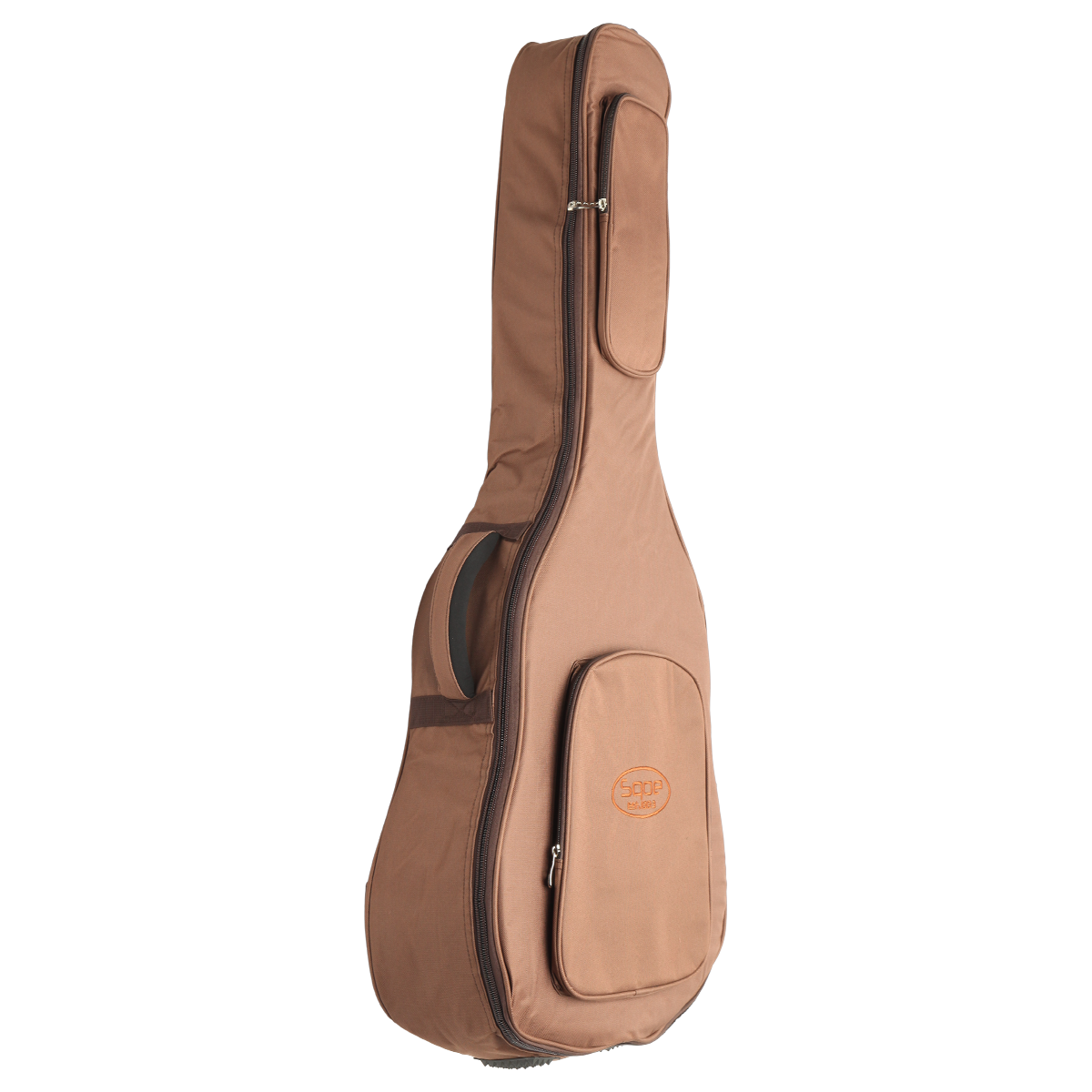 SQOE Qb-mb-25mm-41 brown Чехол для акустической гитары 41'' с утеплителем 25мм